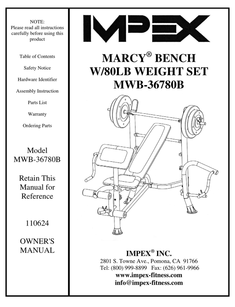 Impex MWB-36780B owner's manual