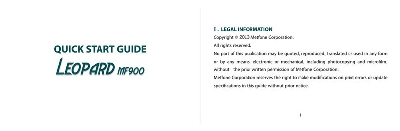 Zte Leopard MF900 User manual