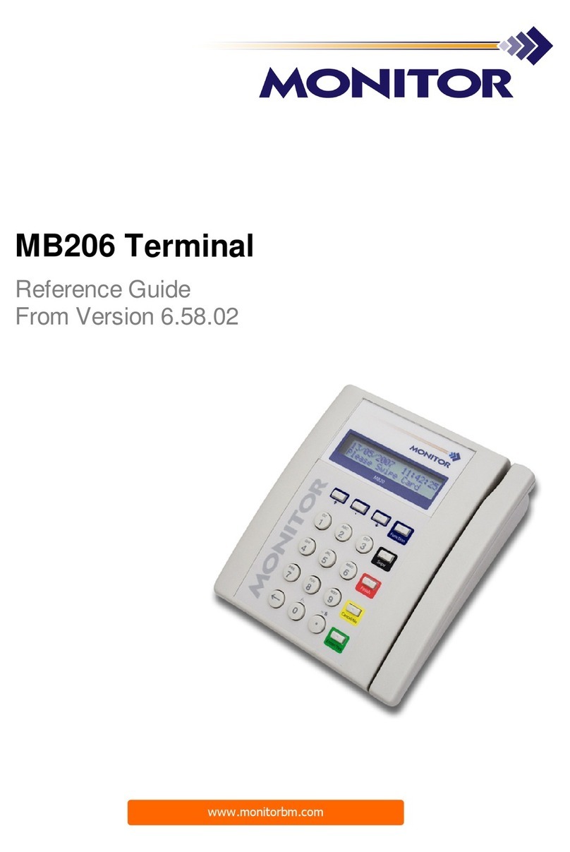 Monitor MB206 reference guide