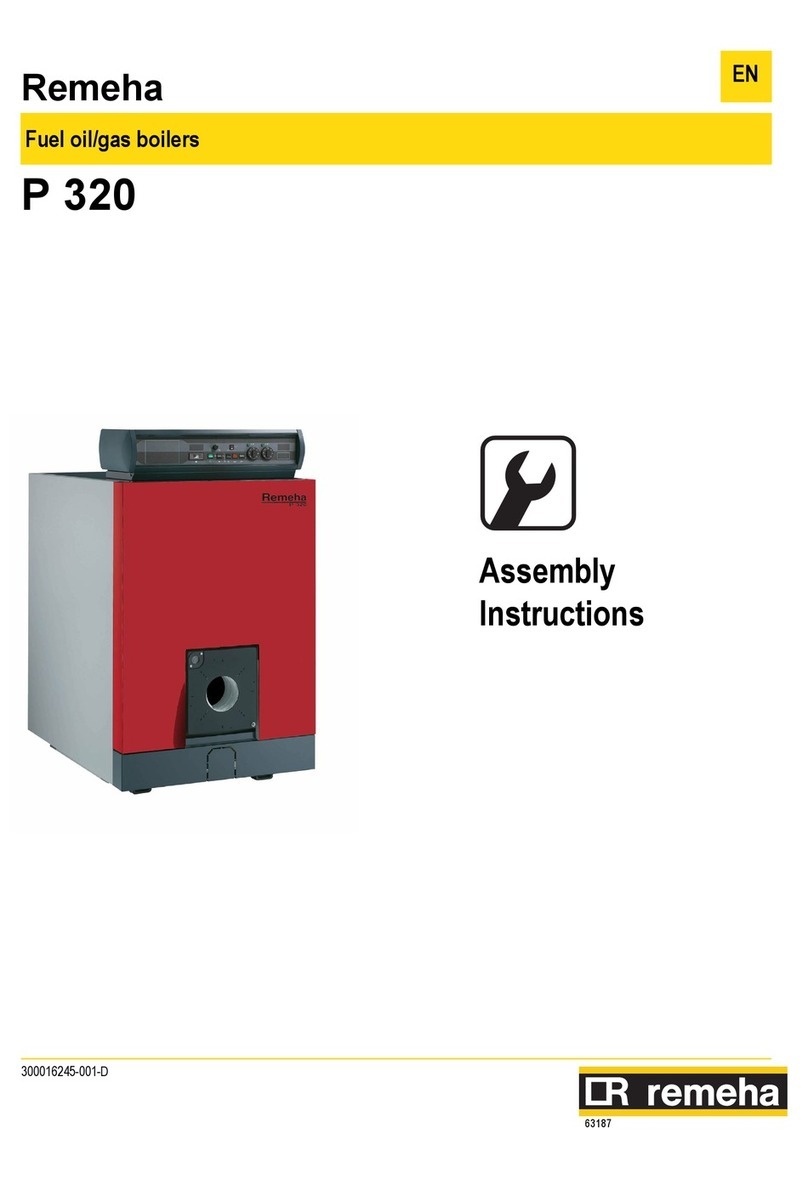 REMEHA P 320 User manual