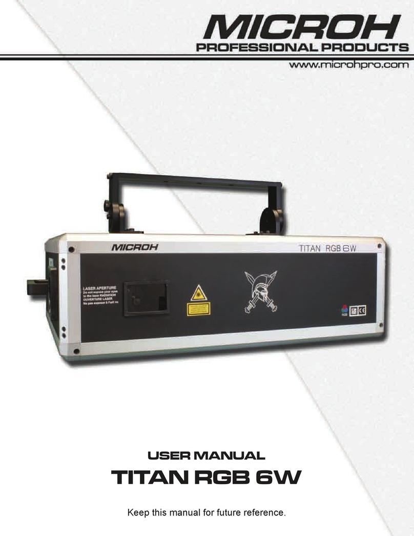 Microh Titan RGB 6W user manual