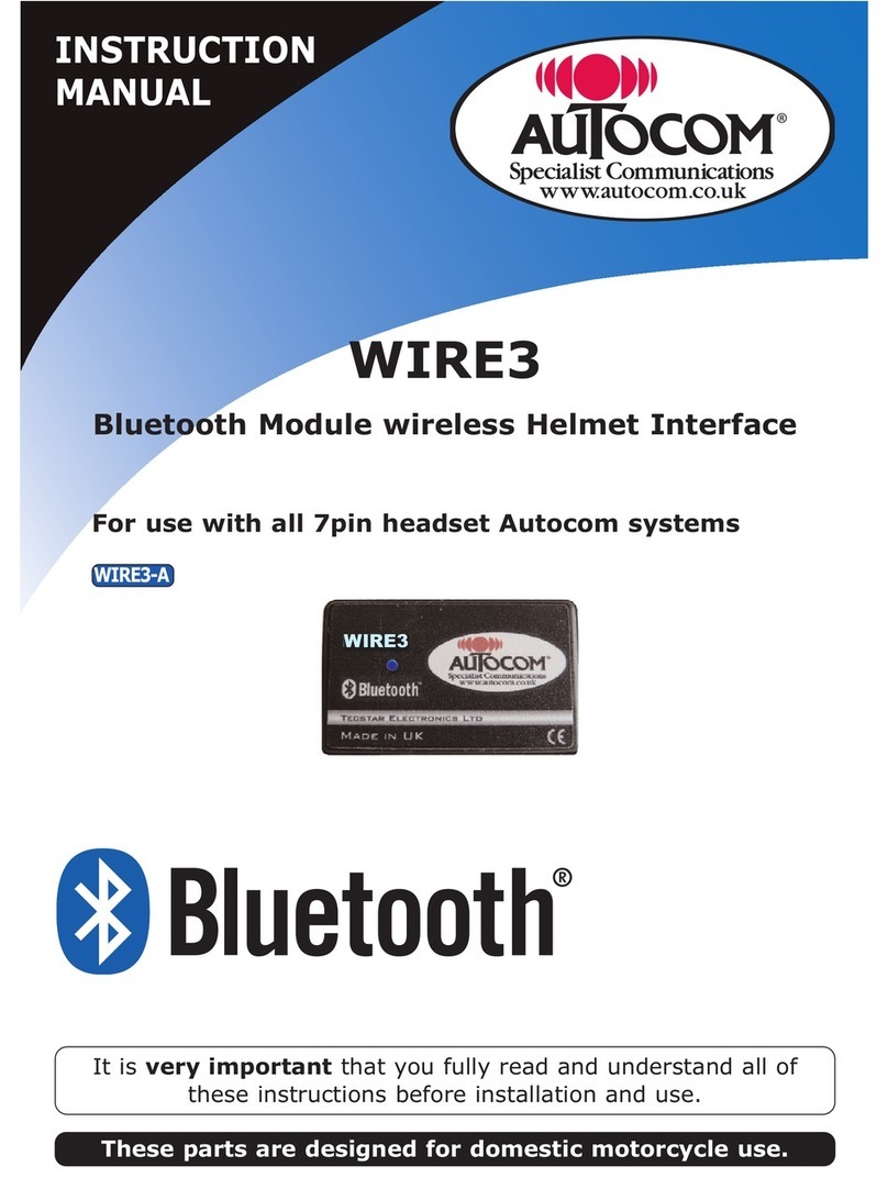 autocom WIRE3 User manual