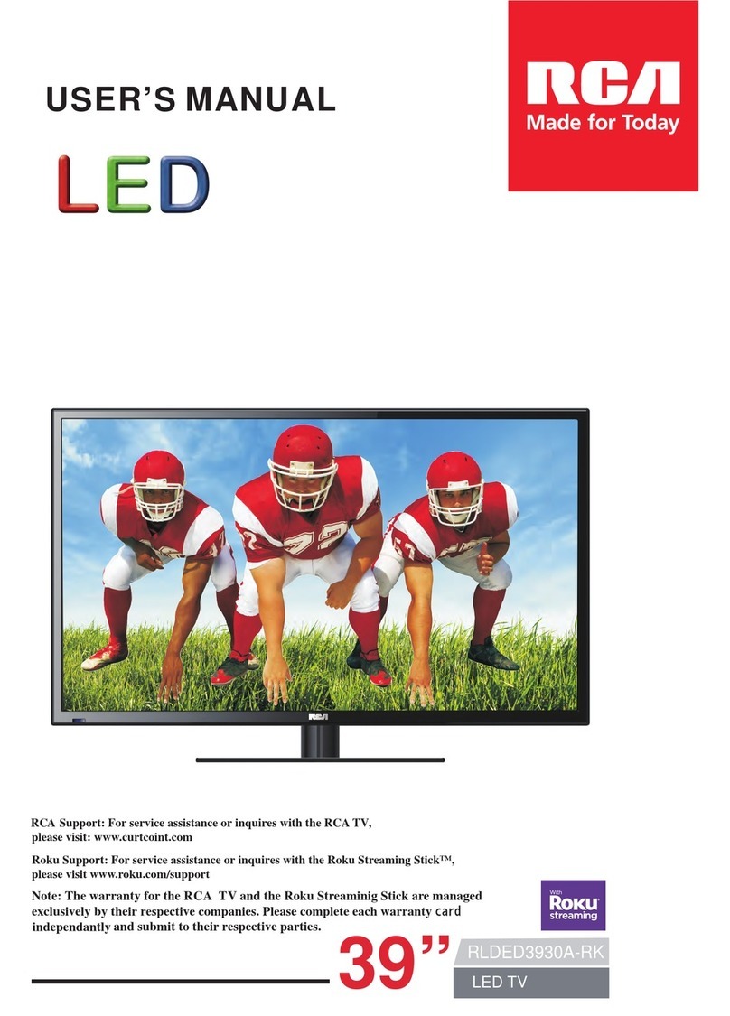 RCA RLDED3930A-RK User manual