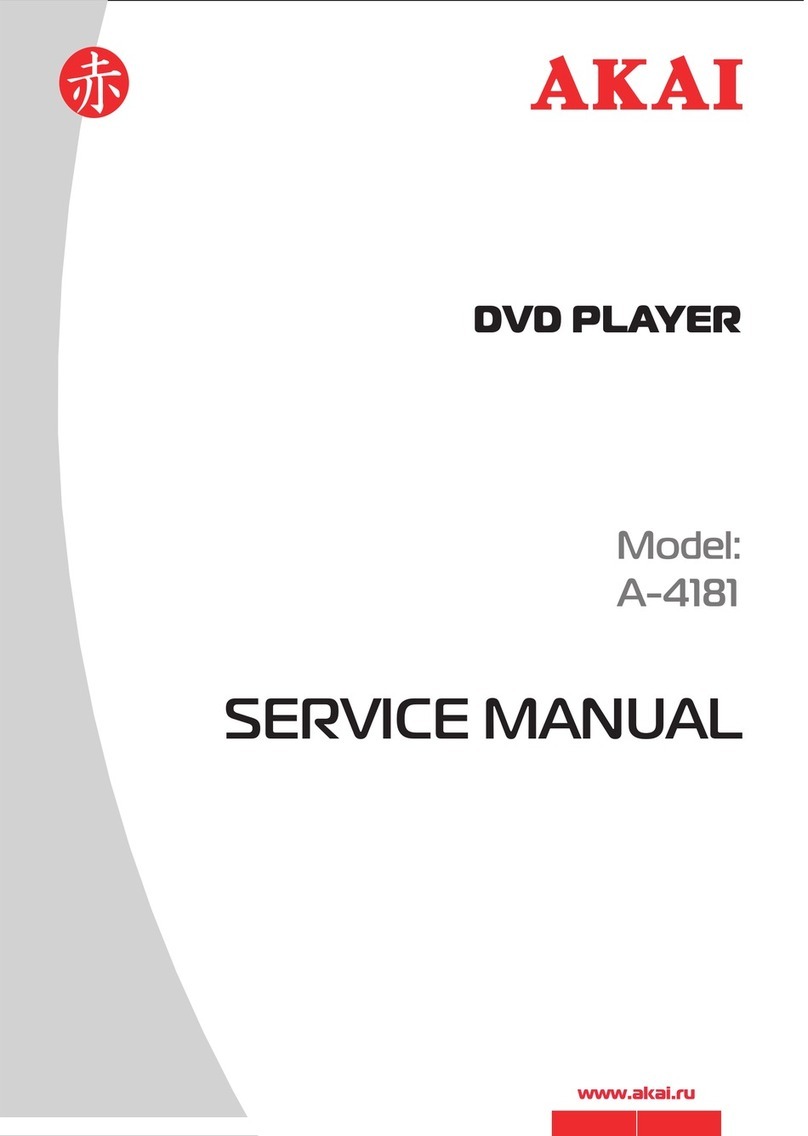 Akai A-4181 Service manual