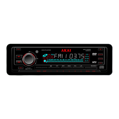 Akai ADV-62DR User manual