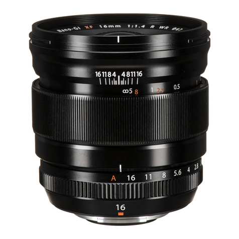 FujiFilm XF14mm F2.8 R owner's manual