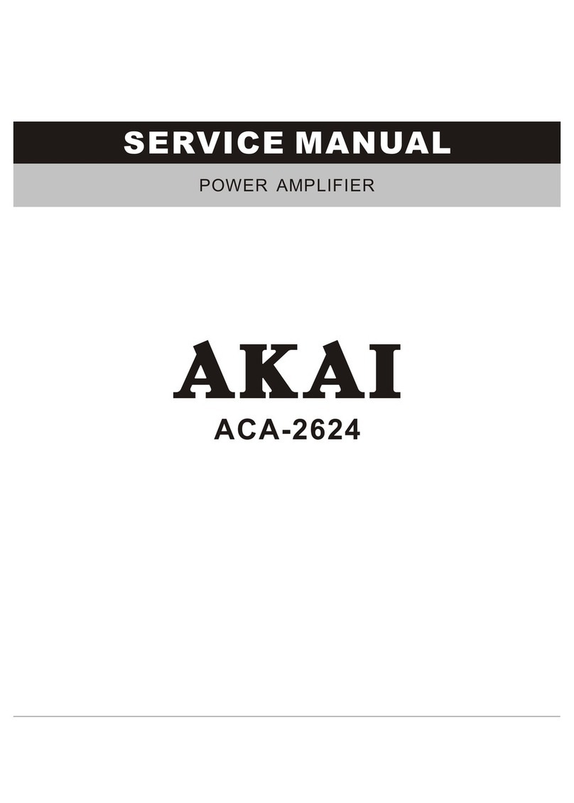 Akai ACA-2624 User manual