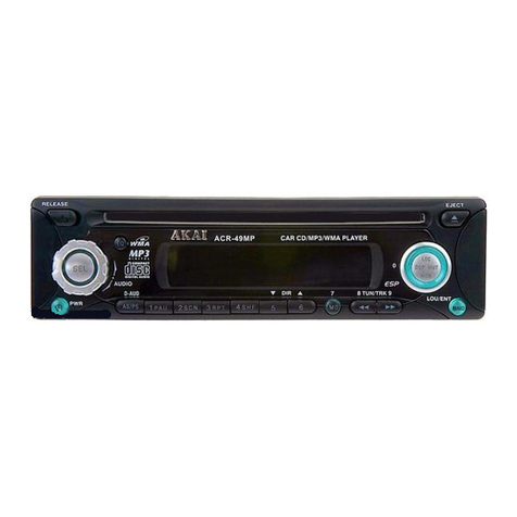 Akai ACR-49MP User manual