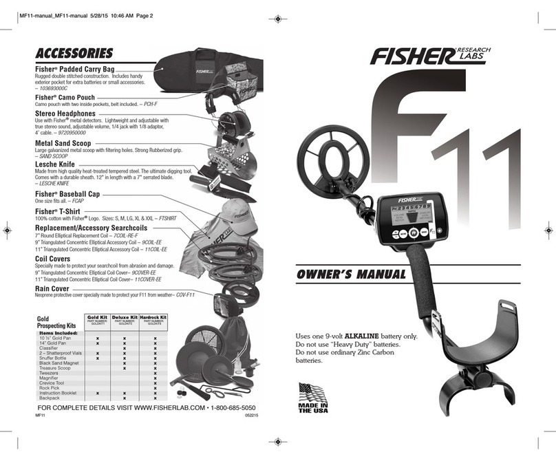 Fisher F11 owner's manual