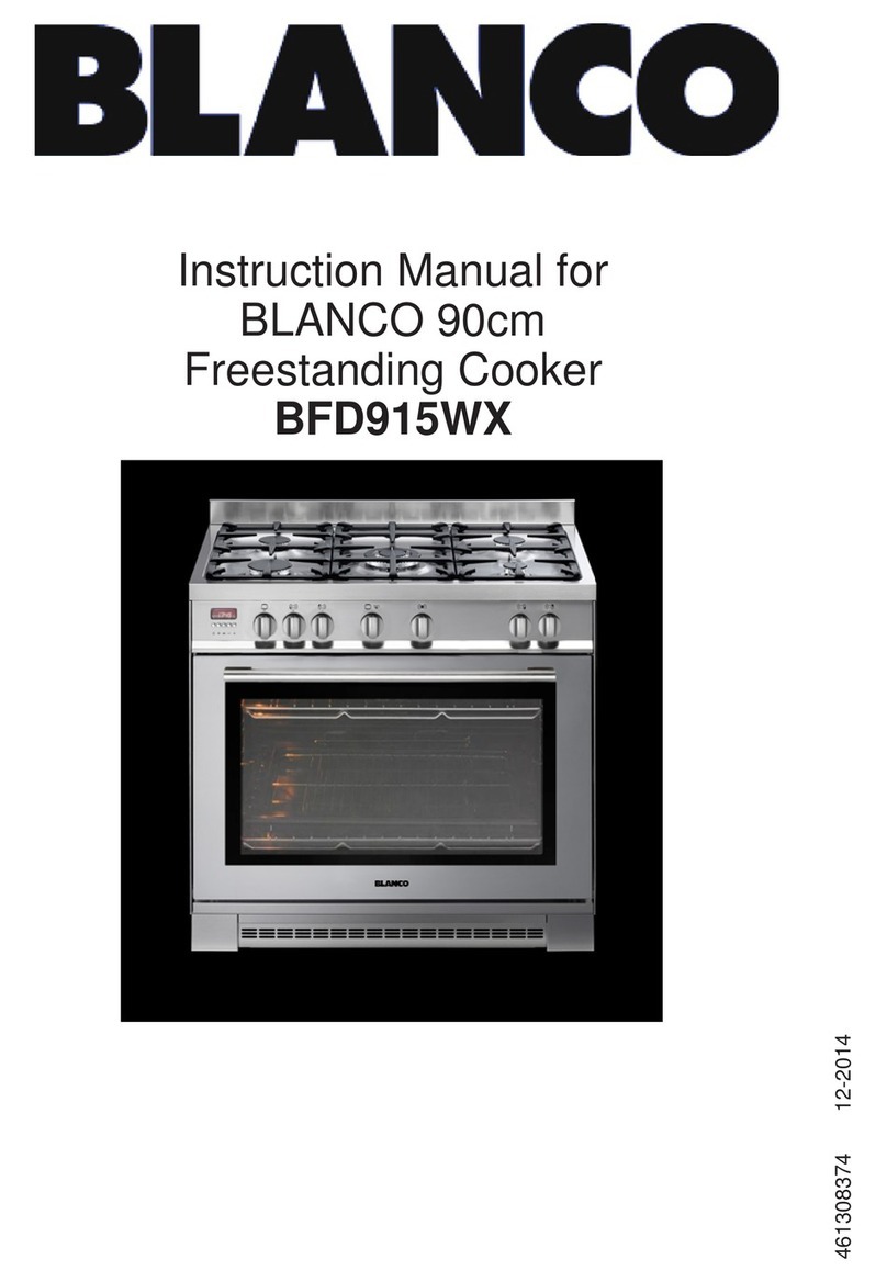Blanco BFD915WX User manual