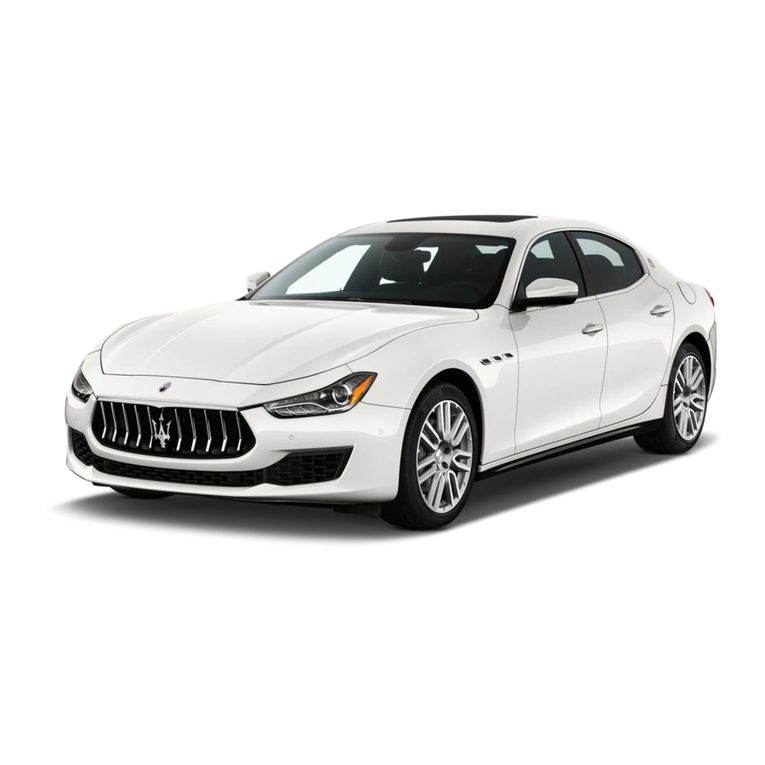 Maserati Ghibli User manual