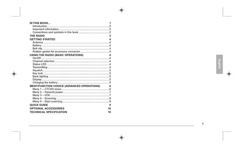 ALAN Electronics HP 68 L user manual