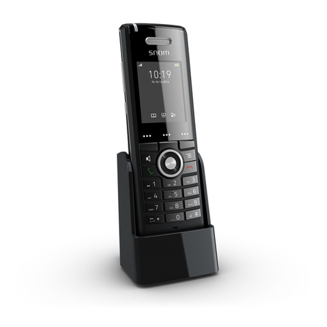 Snom M65 user manual