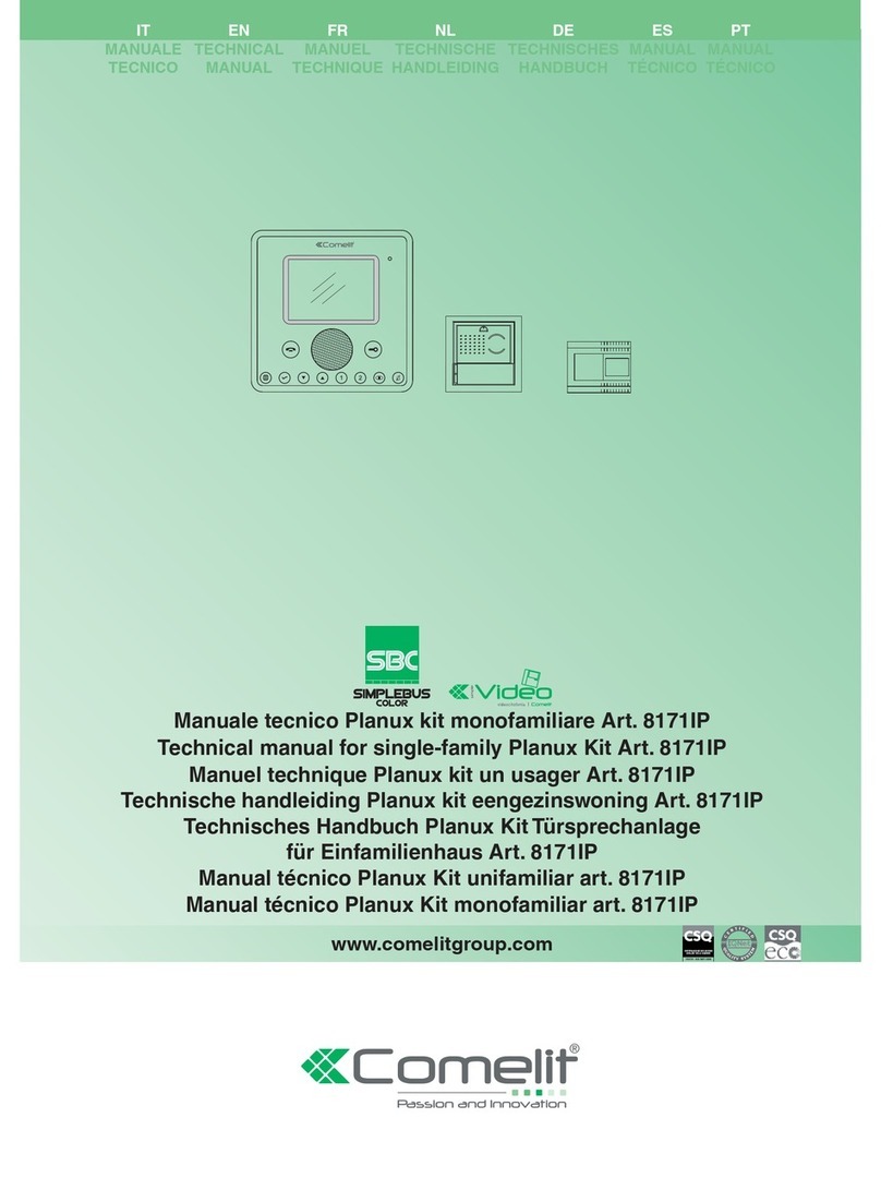 Comelit 8171IP User manual