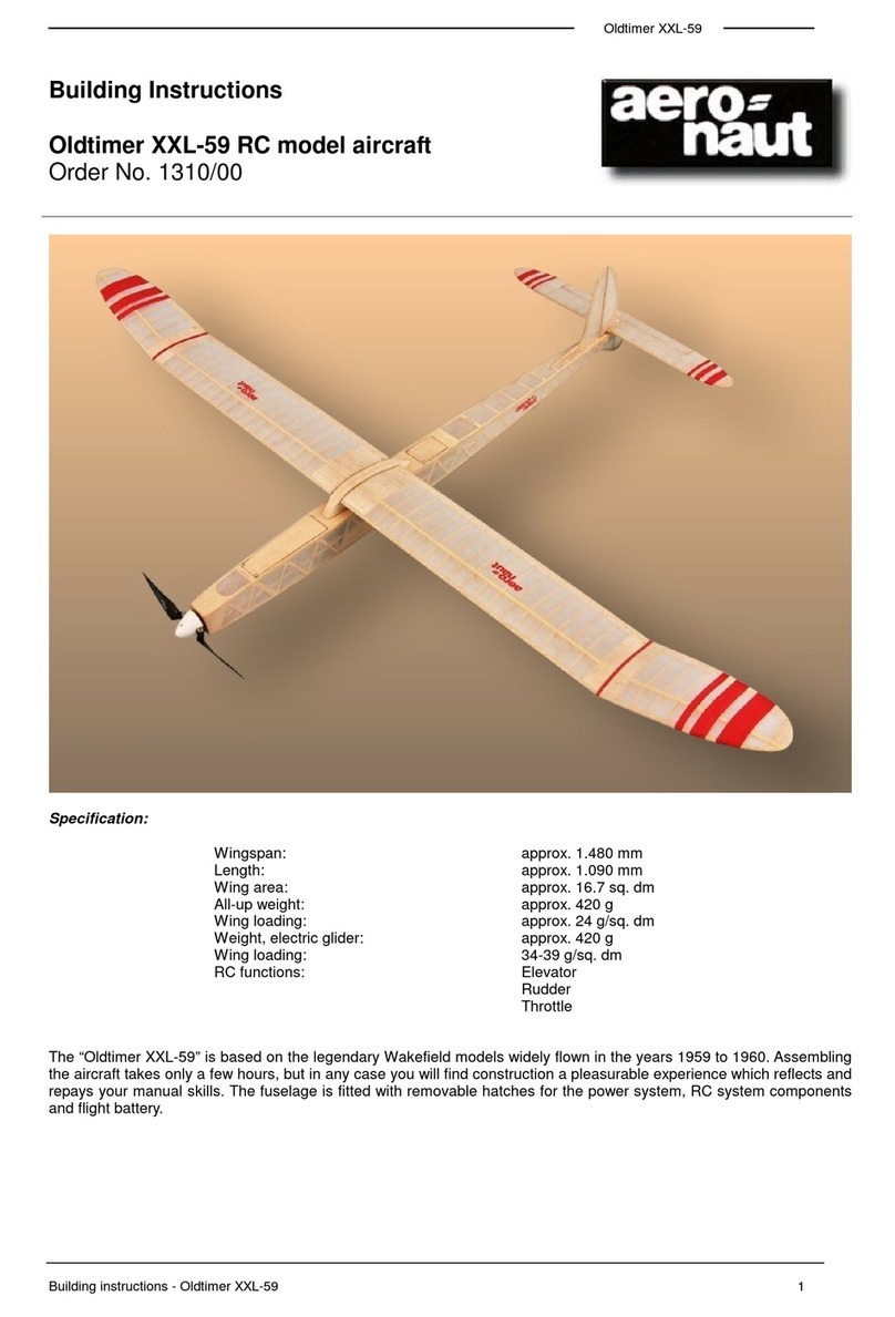 Aeronaut Oldtimer XXL-59 Building instructions