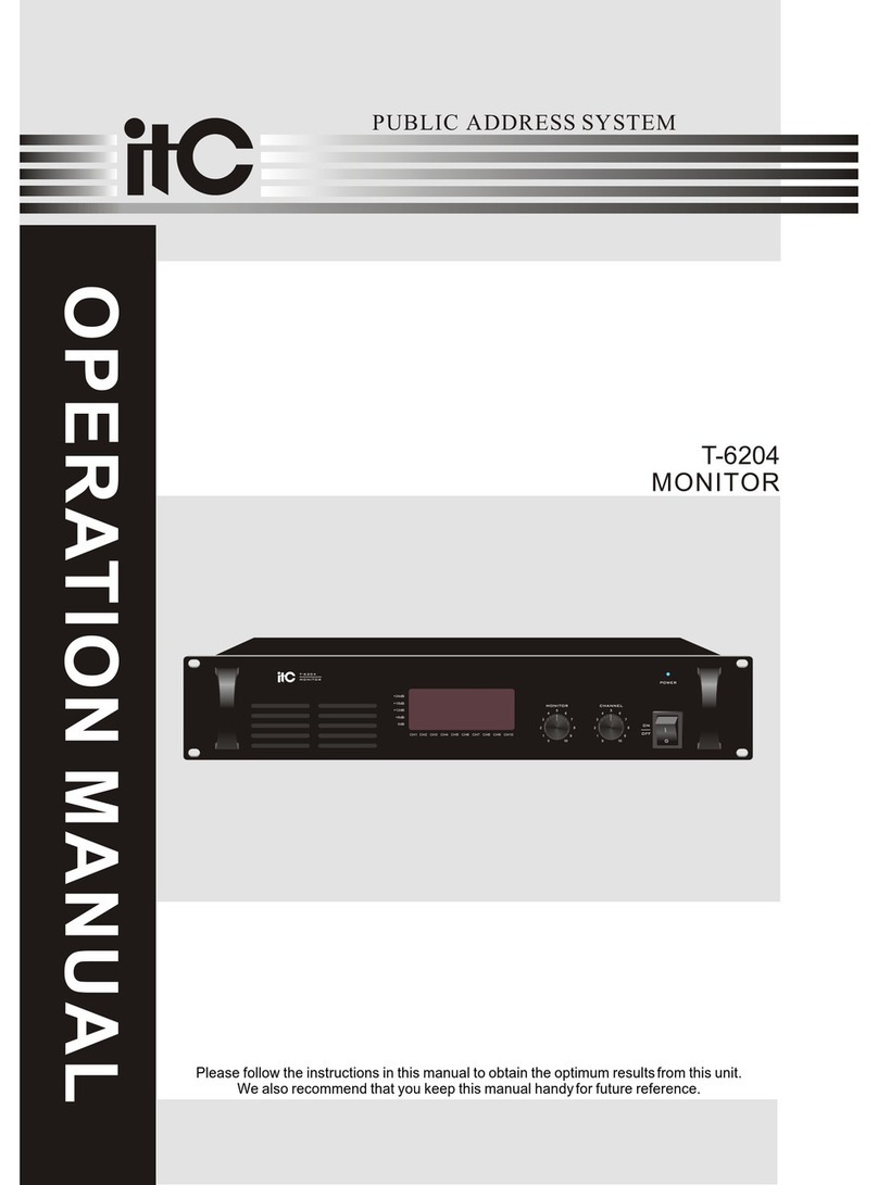 ITC T-6204 User manual