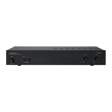 AudioSource AMP100VS User manual