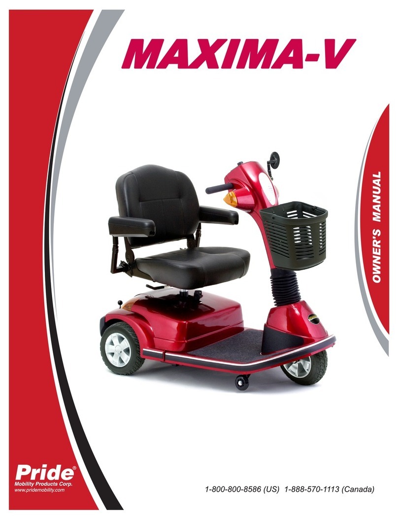 Pride MAXIMA-V User manual