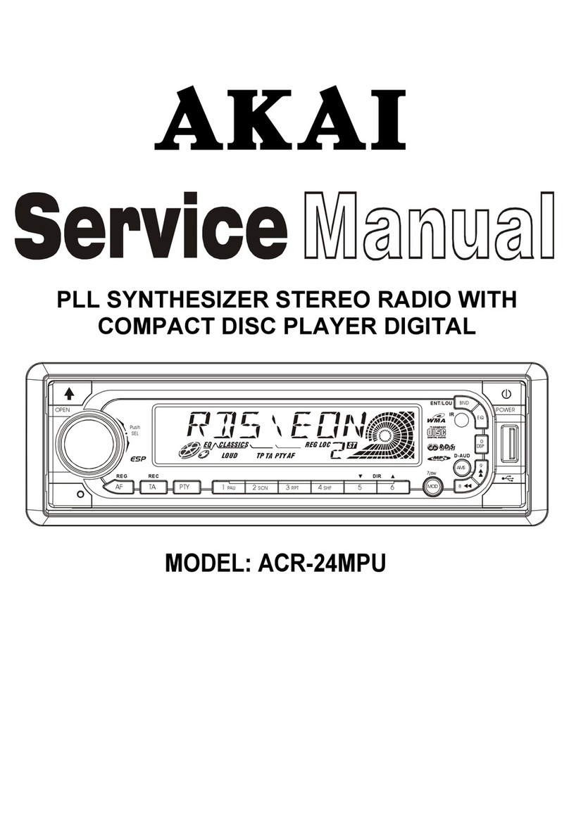 Akai ACR-24MPU User manual