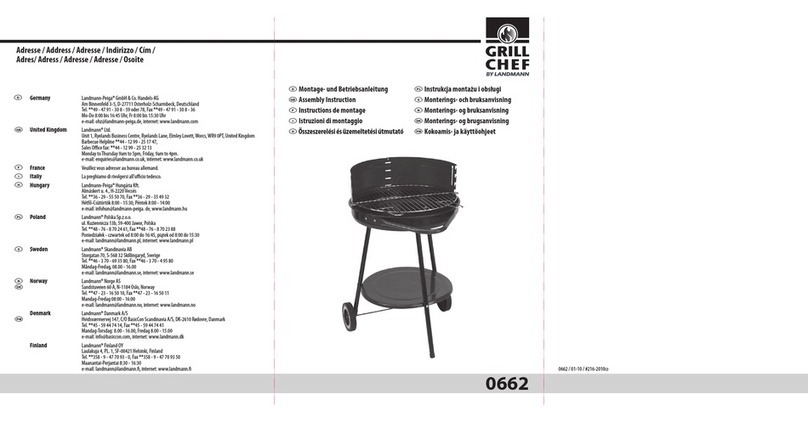GrillChef 662 Assembly instruction GrillChef 662 Assembly instruction