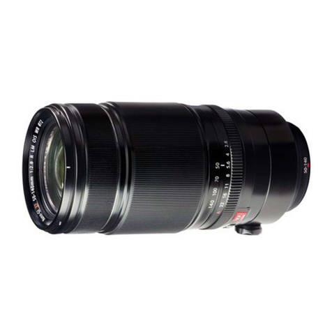 FujiFilm XF50-140mm F2.8 R LM OIS WR owner's manual