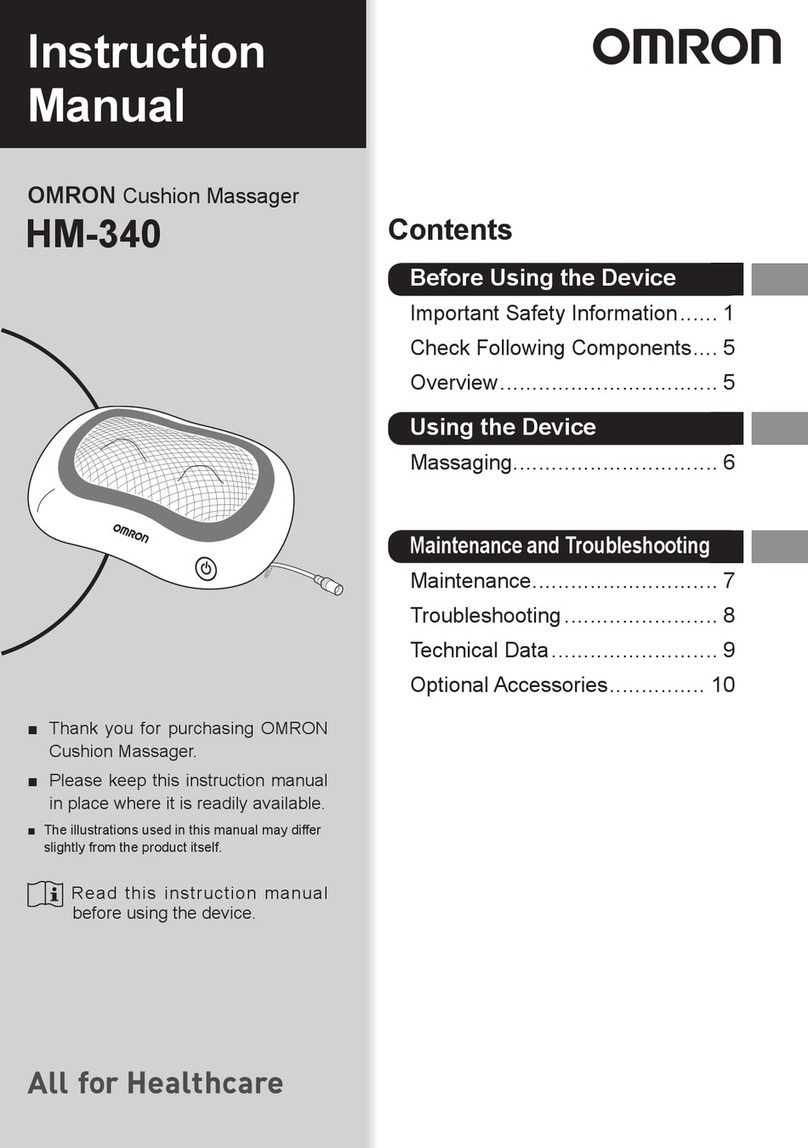 Omron HM-340 instruction manual