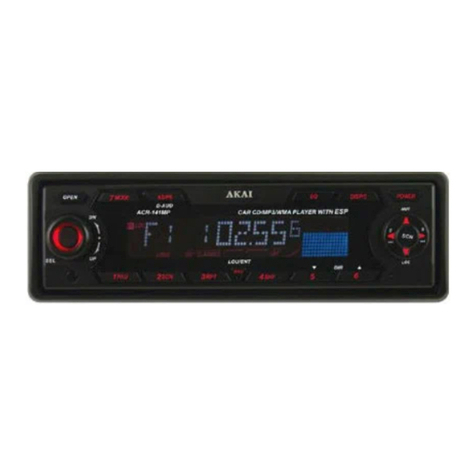 Akai ACR-141 MP User manual