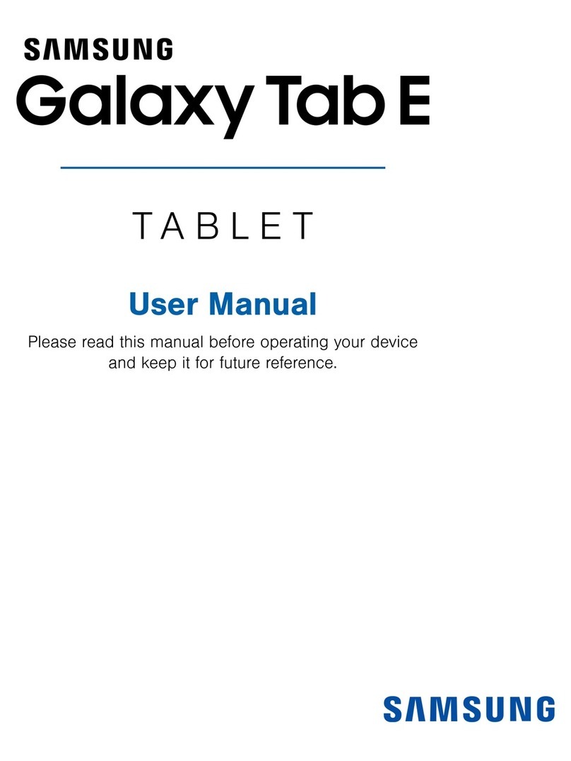 Samsung GALAXY TAB user manual Samsung GALAXY TAB user manual