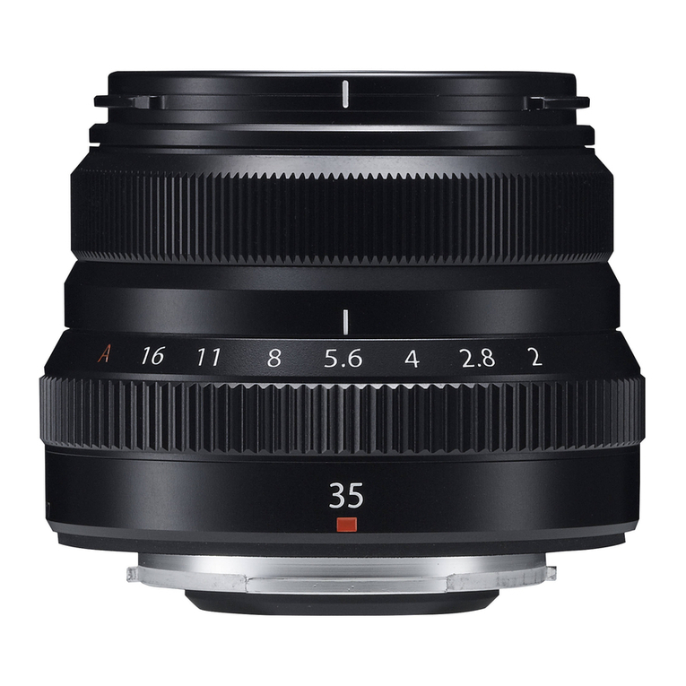FujiFilm XF35mm F2 R WR User manual
