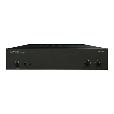 AudioSource AMP102VS User manual