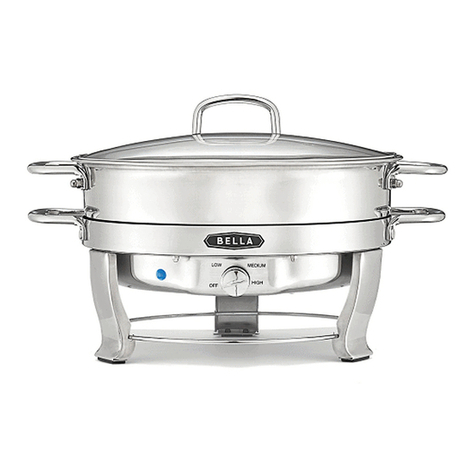 Bella 5Qt. Programmable Slow Cooker User manual