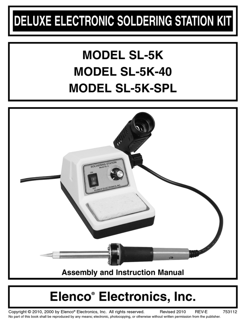 Elenco Electronics SL-5K Assembly and instruction manual