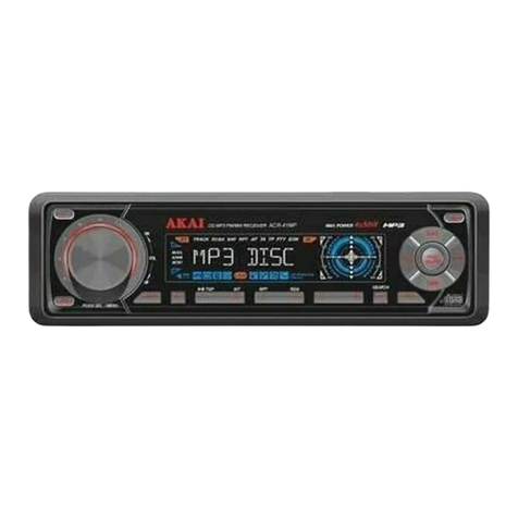 Akai ACR-21MP User manual Akai ACR-21MP User manual