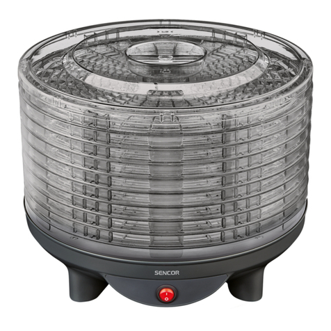 Sencor SFD 1309BK User manual