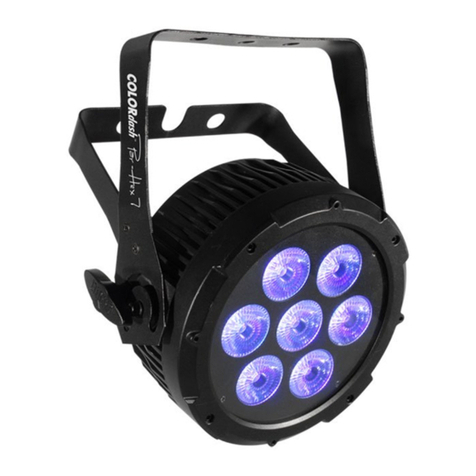 Chauvet COLORdash Par-Hex 7 user manual