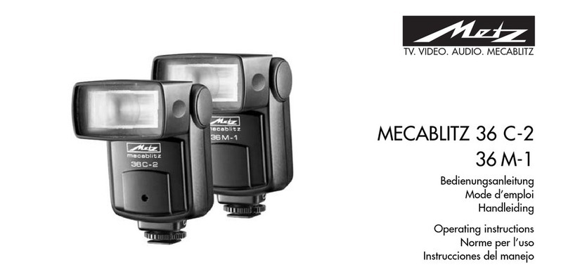 Metz MECABLITZ 36 C-2 User manual Metz MECABLITZ 36 C-2 User manual