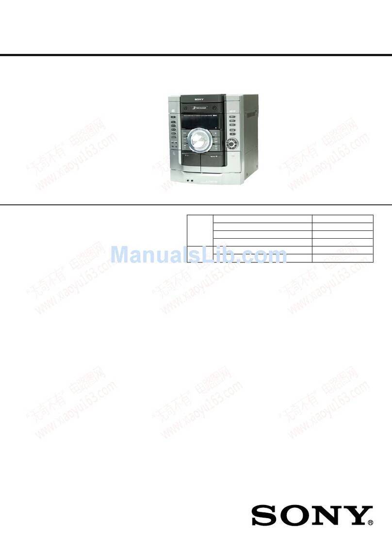 Sony HCD-RG295 Building instructions