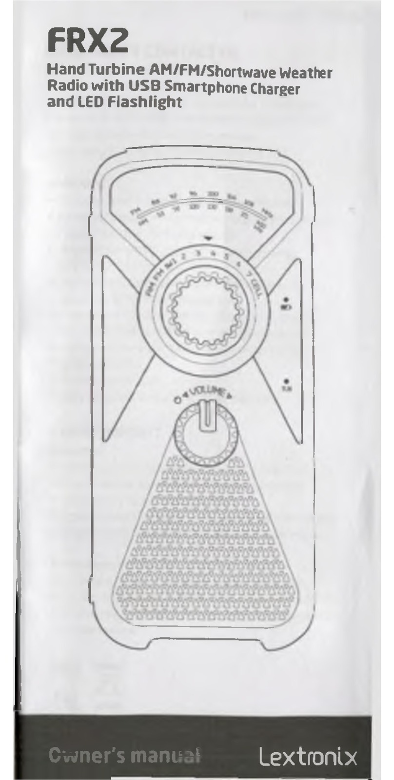 Lextronix FRX2 User manual