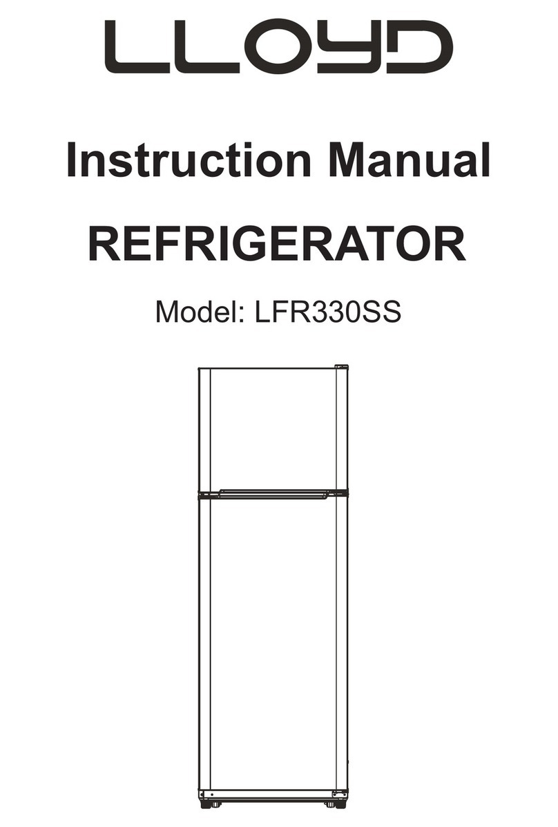 Lloyd LFR330SS instruction manual