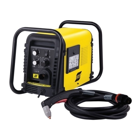 ESAB Cutmaster 60 operating manual