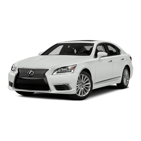 Lexus LS 460 User manual