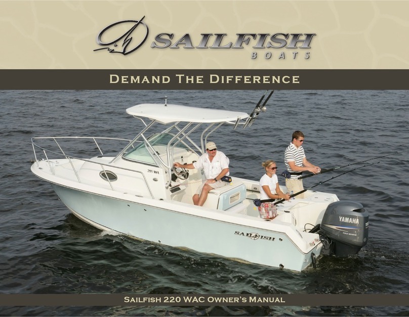 Sailfish 220 WAC owner's manual