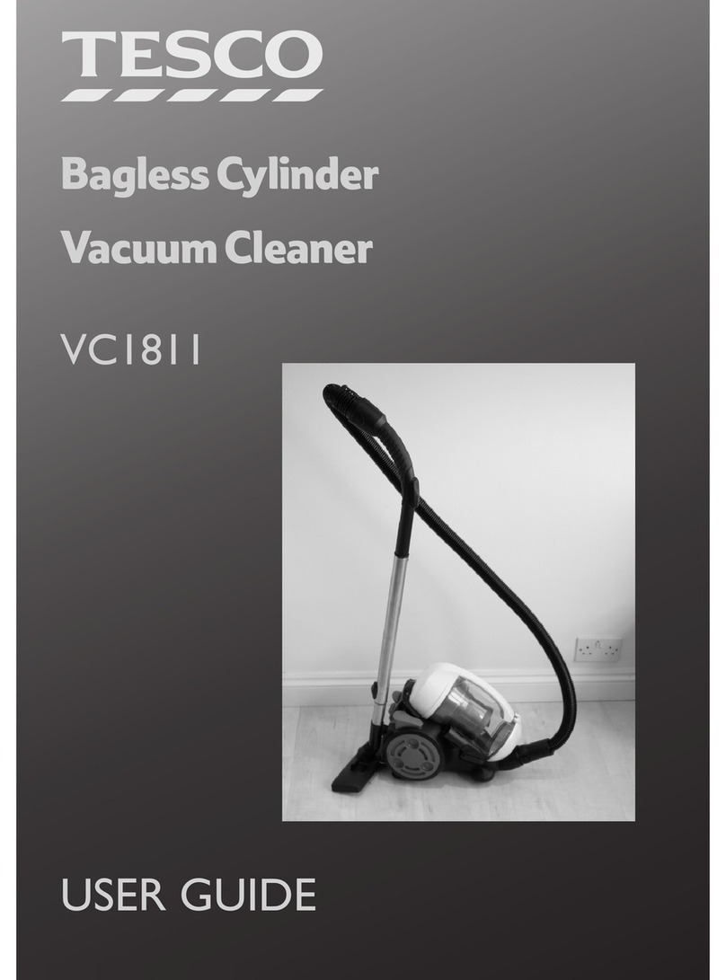 Tesco VC1811 User manual