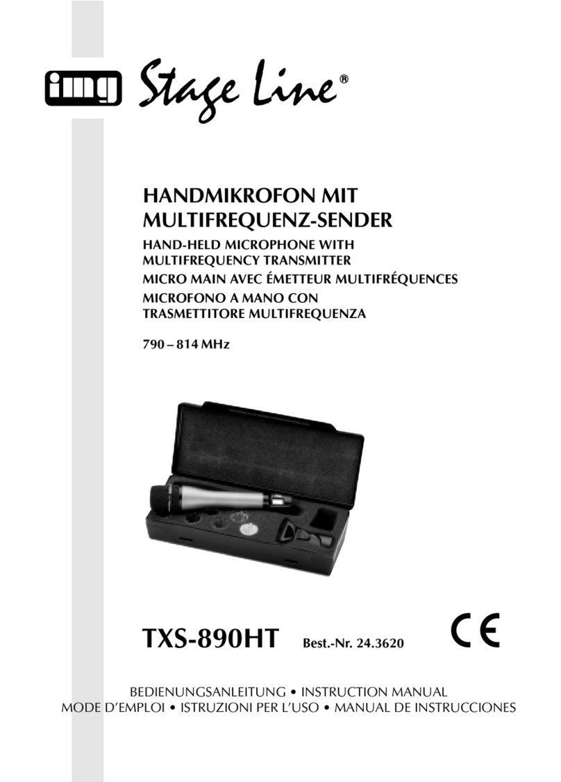IMG STAGE LINE TXS-890HT instruction manual