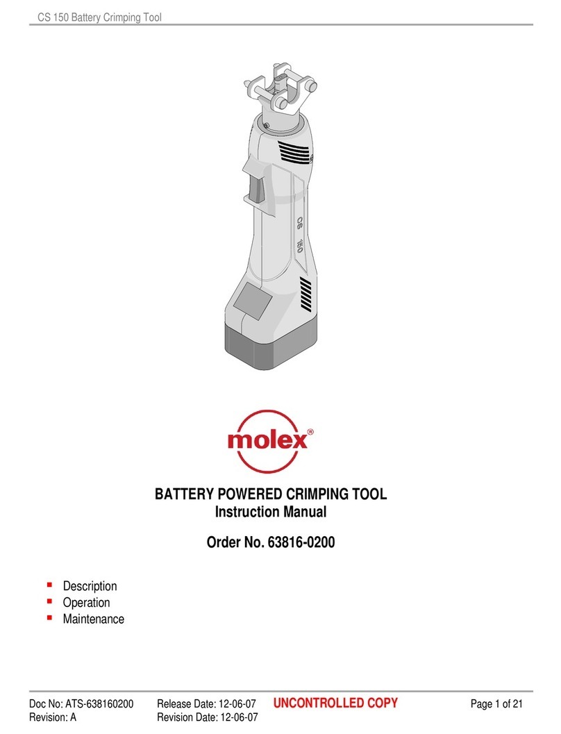 molex CS 150 User manual molex CS 150 User manual