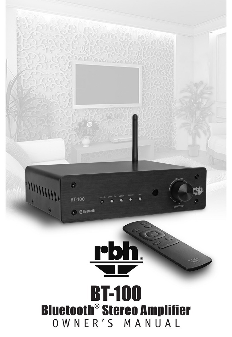 RBN BT-100 owner's manual