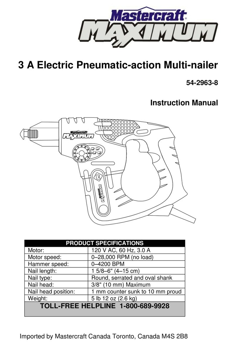 MasterCraft Maximum 54-2963-8 instruction manual