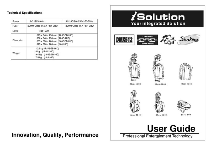 iSolution iRock-5S-HID User manual iSolution iRock-5S-HID User manual