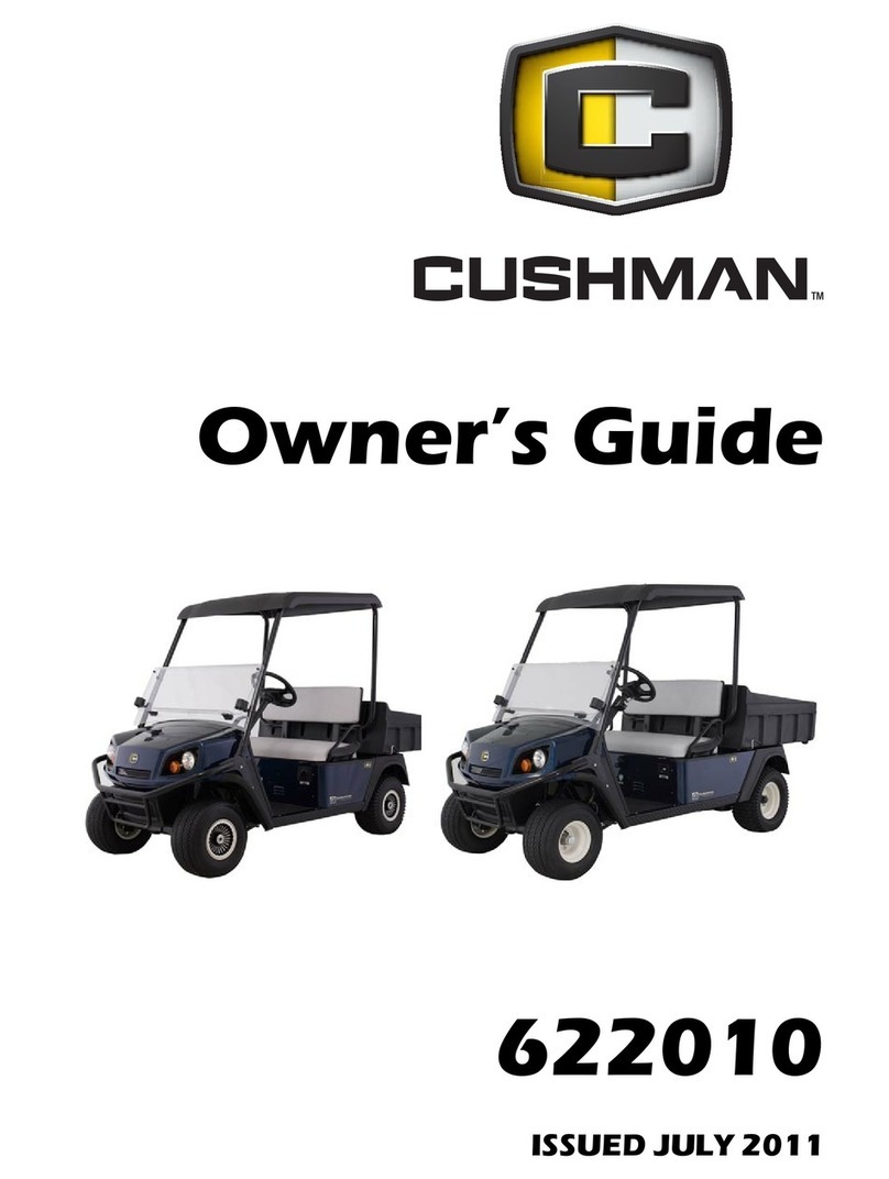 Cushman 622010 owner's guide