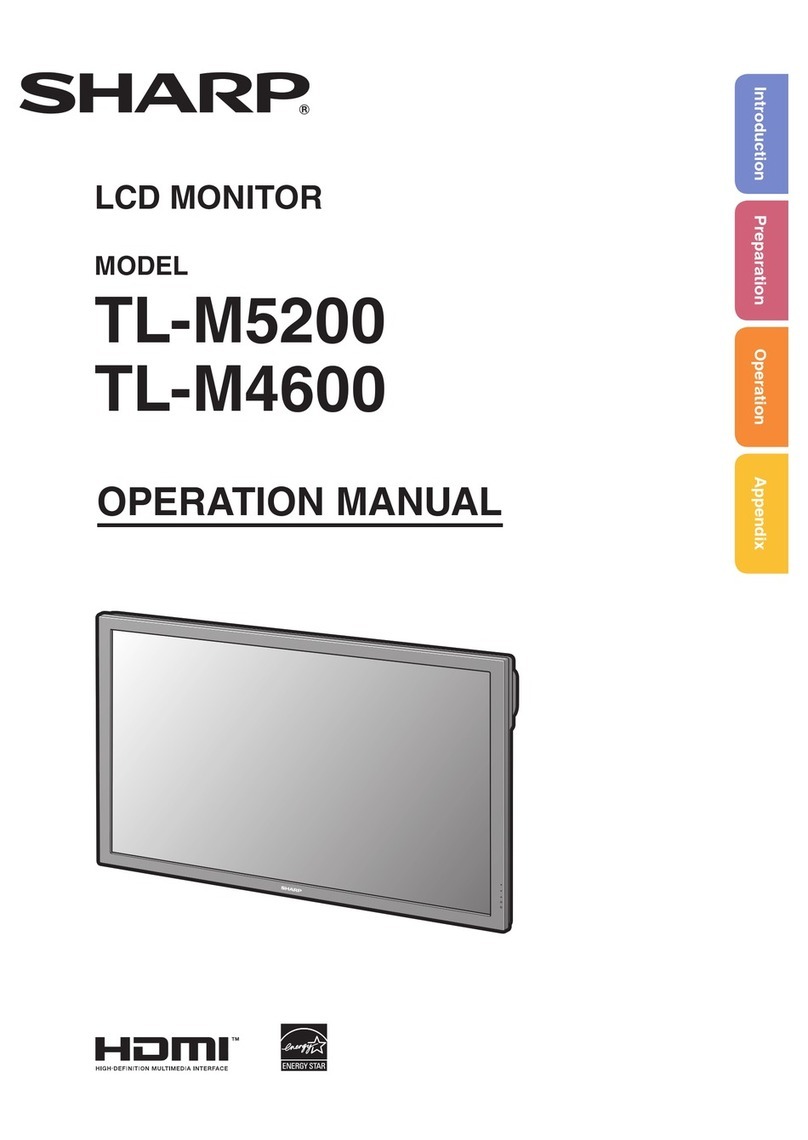 Sharp TL-M5200 User manual Sharp TL-M5200 User manual